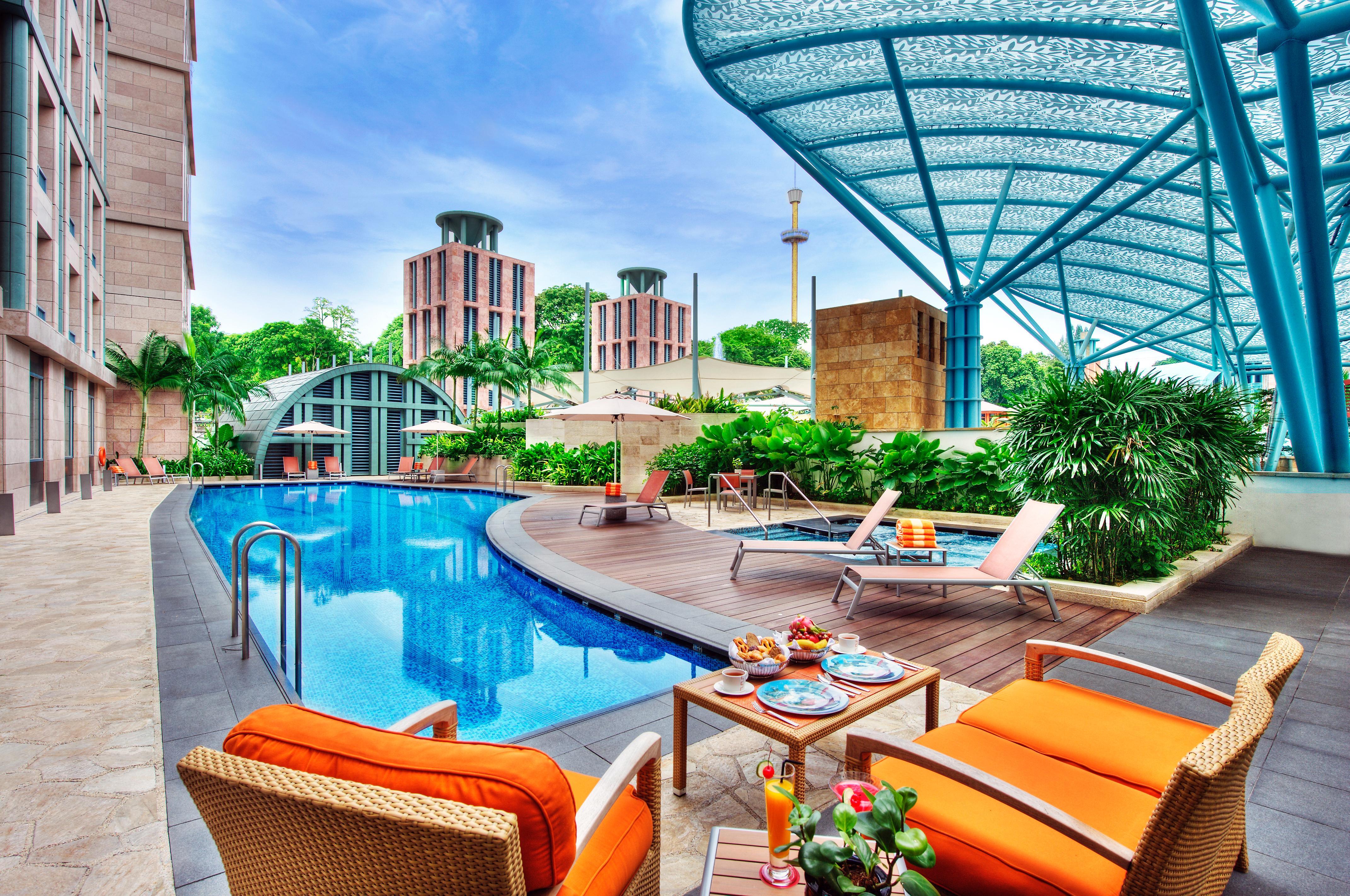 סינגפור Resorts World Sentosa - Hotel Michael מראה חיצוני תמונה